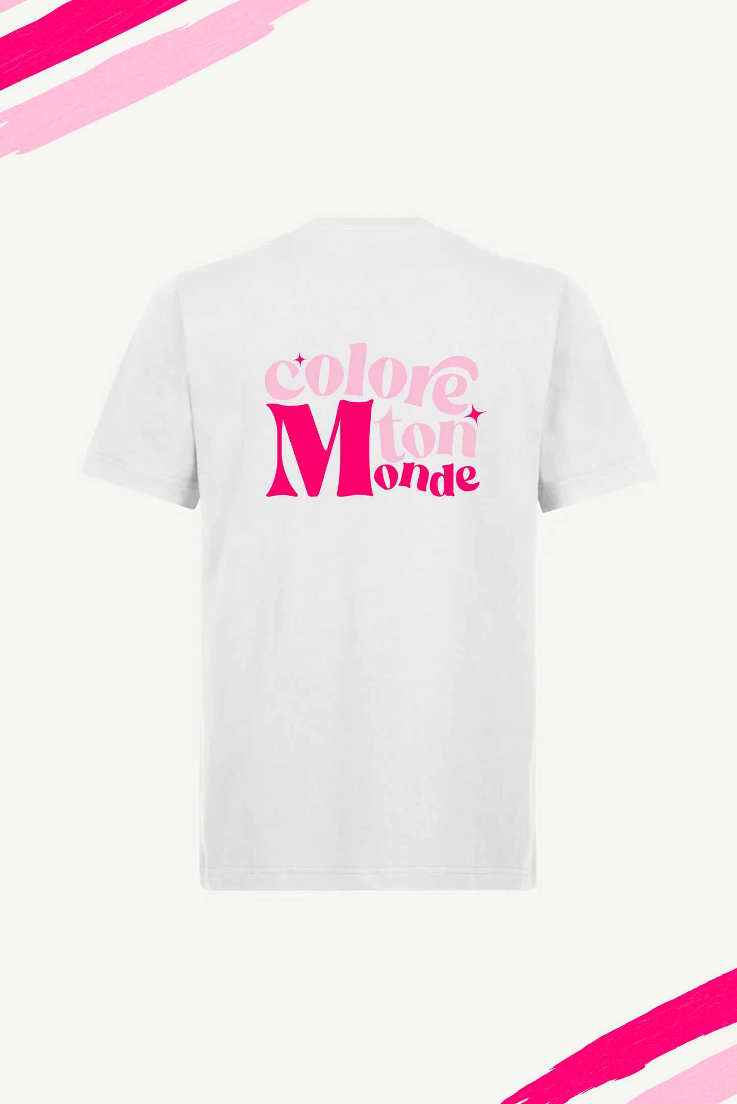 T-shirt CIEL ROSE